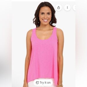 EUC Lilly Pulitzer Monterey Tank Top, Vibrant Pink, medium